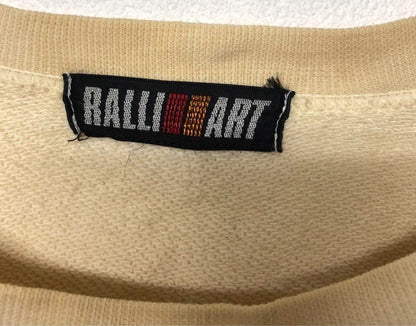 RALLIART ADVAN Graphic Trainer Cream Cotton Vintage Men's Rallywear