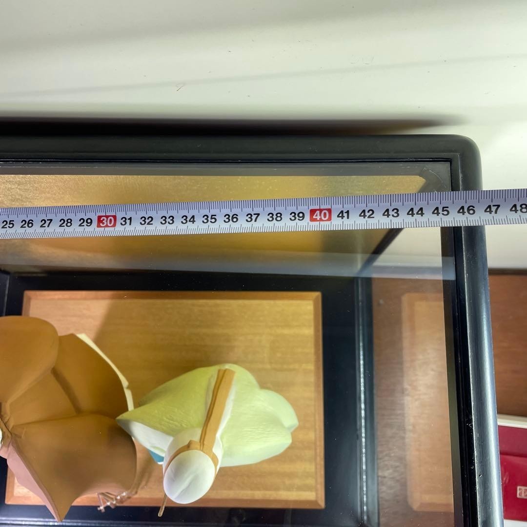 Showa Retro Antique Doll with Glass Case Takasago Doll