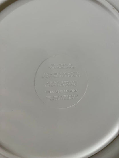 Williams Sonoma 10.4” 26.5cm melamine plate set of 4 goodcondition