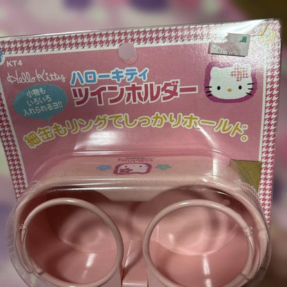 Rare Sanrio Hello Kitty drink holder, made in 1997, car accessory.
