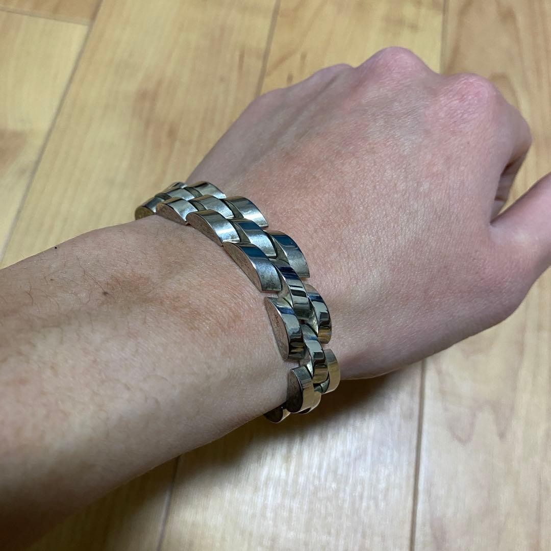 Men's Taxco Vintage Mexican Silver Bracelet 17cm Artisan Jewelry