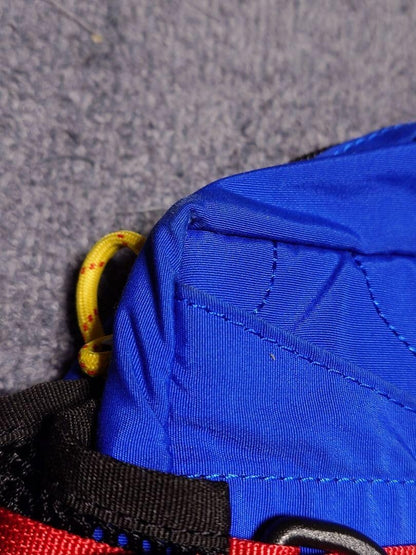 Polo Ralph Lauren Mountain Crossbody Bag Belt Bag Waist Bag Blue x Red Used