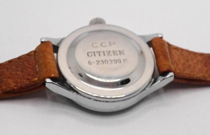Citizen Snoopy Manual Wind Watch Rare Vintage Yellow Peanuts 1968 S304