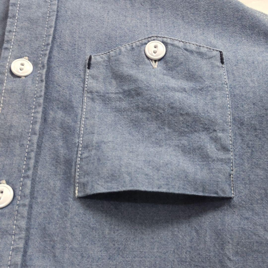 Engineered Garments Chambray Work Shirt 100% Cotton Vintage Made in USA
