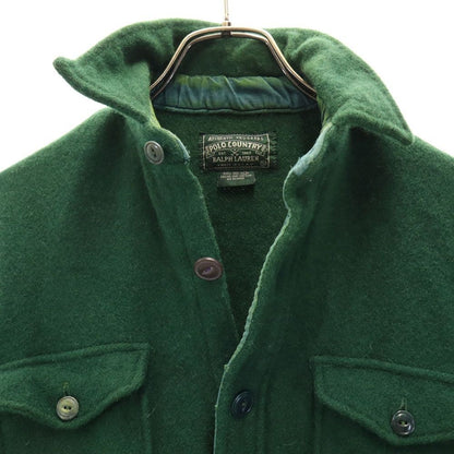 POLO COUNTRY 80s 90s Wool Old USA Made Long sleeve shirt S RALPH LAUREN Men's