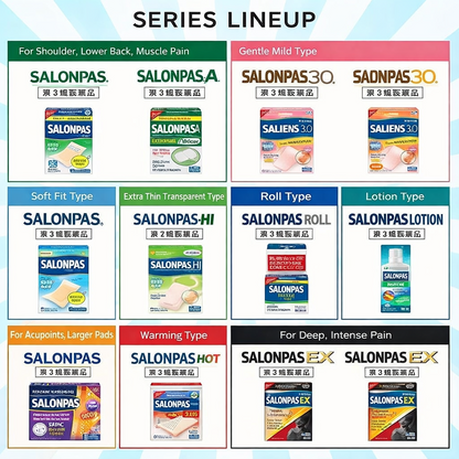 Salonpas 720 patches total Pain relief patches for arthritis and lower back pain