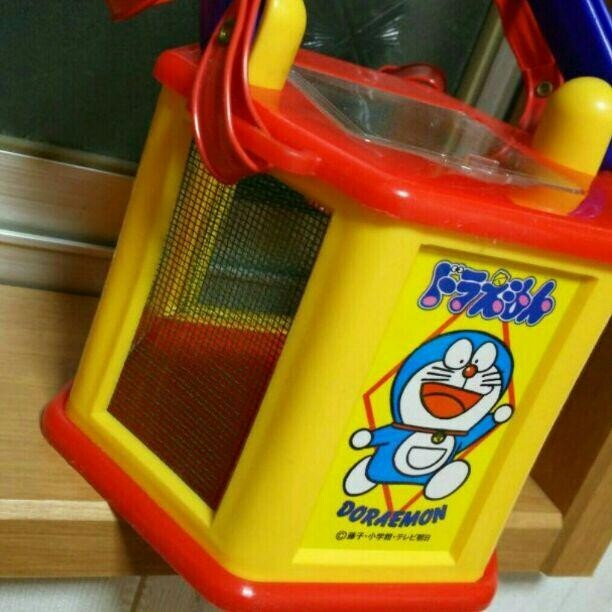Doraemon Insect cage, Showa era retro.