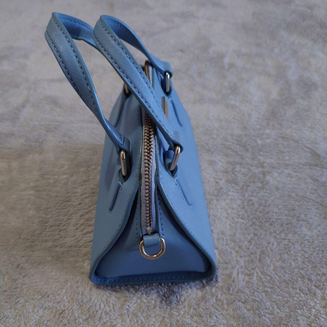 kate spade NEWERA mini shoulder light blue.