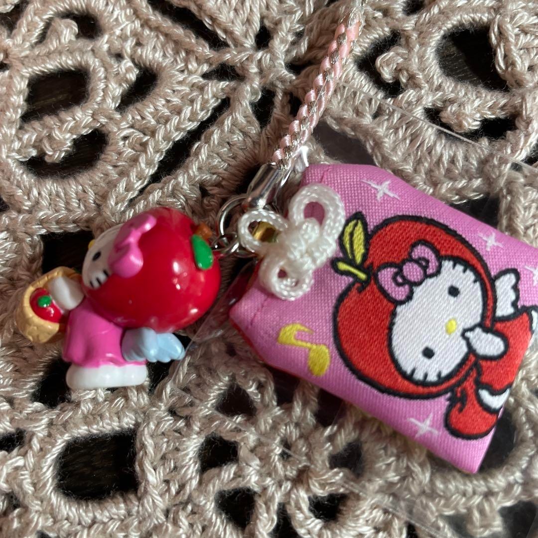 Sanrio Gotochi Kitty Shinshu Limited Apple Fairy Rare Charm Strap