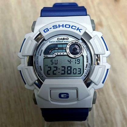 Casio G-Shock Dw-9500 Quartz Digital Wristwatch White Blue Vintage Used Japan
