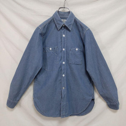 Engineered Garments Chambray Work Shirt 100% Cotton Vintage Made in USA