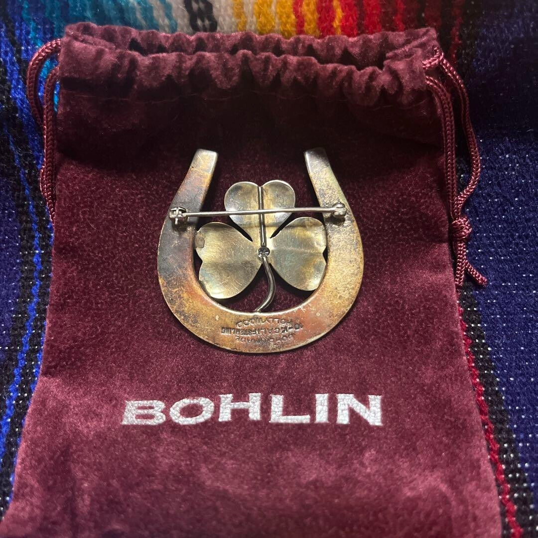 EDWARD H.BOHLIN OLD BOHLIN 10K Gold Brooch 1970s Made in USA Unisex Used