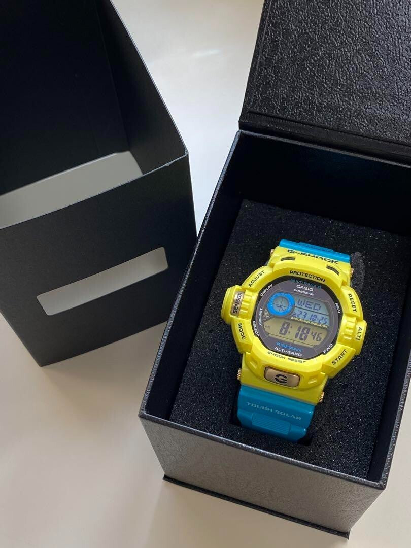Casio G-shock GW-9201KJ Riseman Love The Sea and The Earth ICERC Watch Used