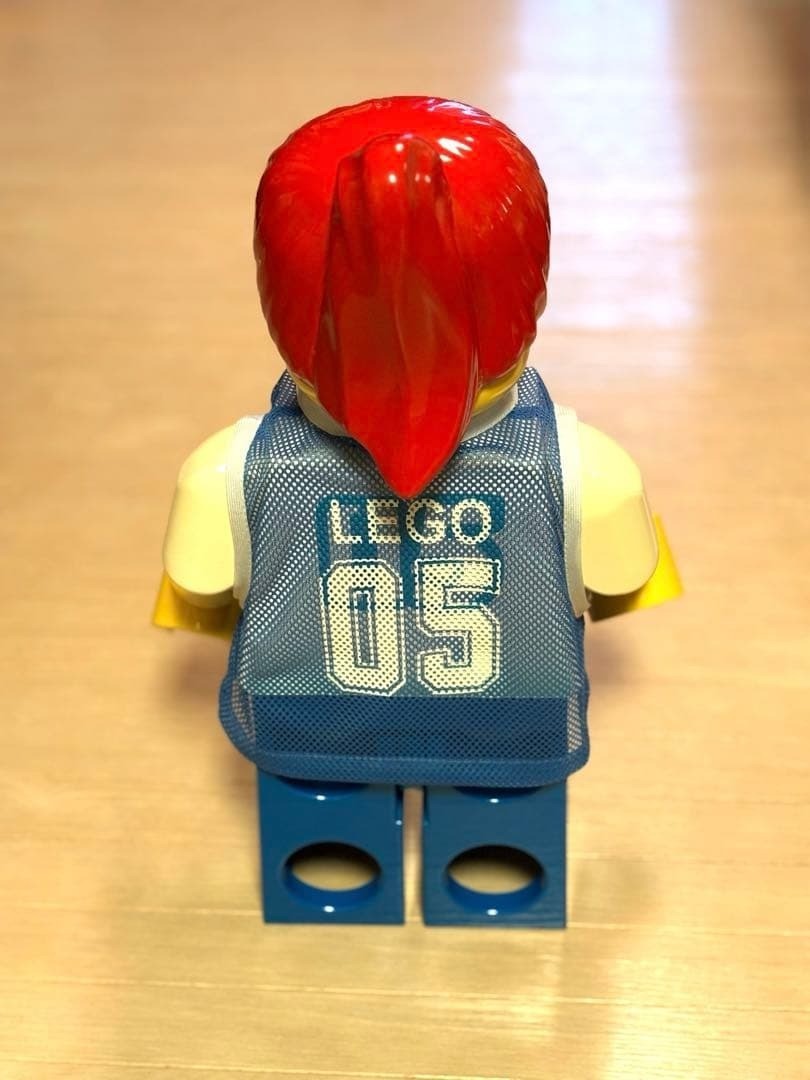 LEGO Duplo Soccer Figure Girl Jumbo Figurine Rare Limited Edition Japan USED