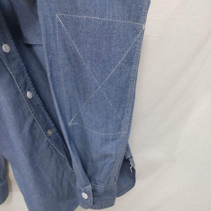 Engineered Garments Chambray Work Shirt 100% Cotton Vintage Made in USA