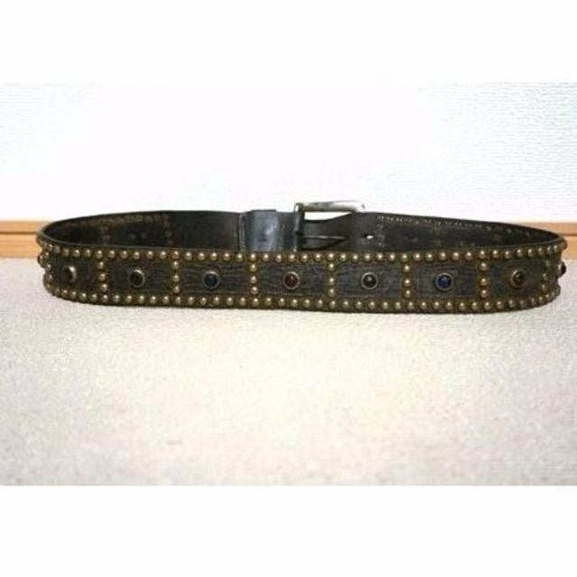 1930s-40s Vintage Studded Belt Harley BUCO WW2 Germany Antique JAPAN JP USED