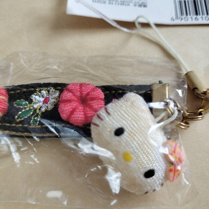 Sanrio Hello Kitty Embroidered Crepe Strap 2001 Vintage Unused Retro Charm