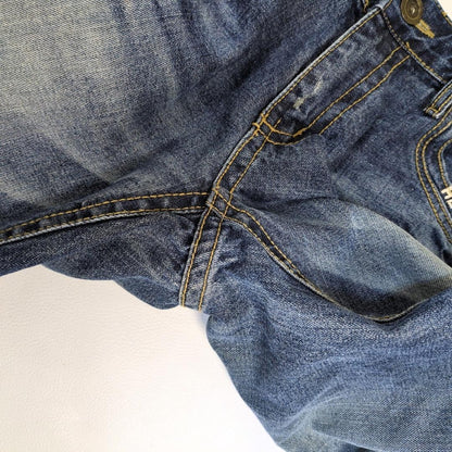 LOLITA JEANS Yoshitomo Nara denim jeans Size XXL Rare Design Embroidery