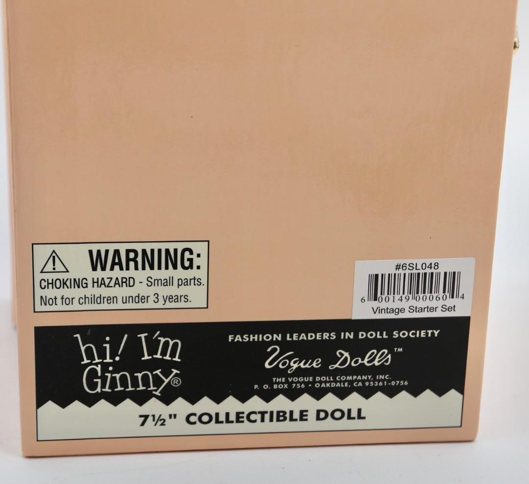 Ginny Vintage Starter Set Vogue Dolls 1 white dress and 1 pair of pajamas