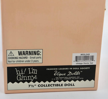 Ginny Vintage Starter Set Vogue Dolls 1 white dress and 1 pair of pajamas