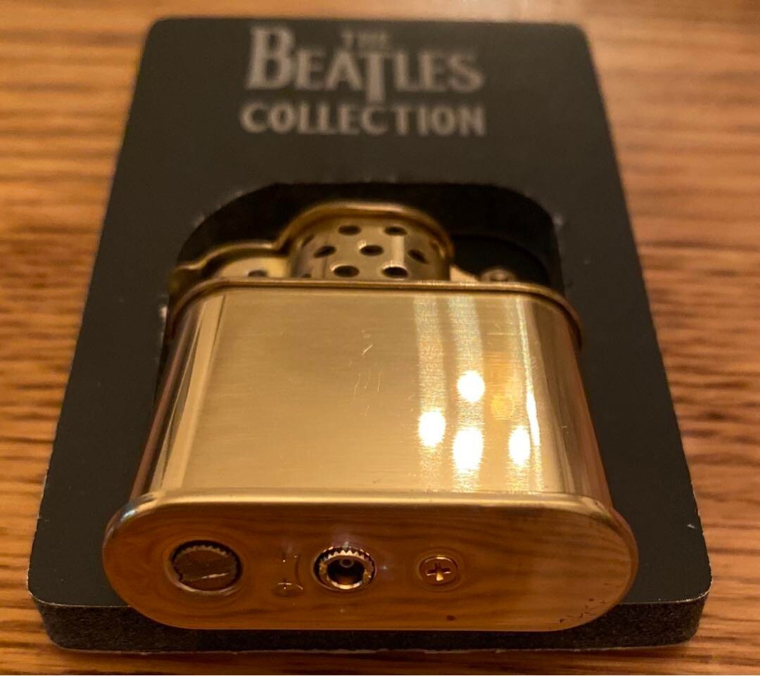 Rare The Beatles Collection Gold Lighter 1992
