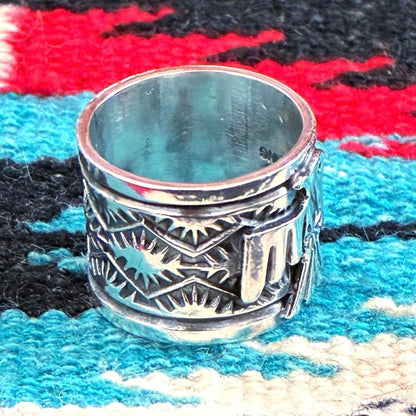 Indian Jewelry Sunshine Reeves Thunderbird Ring