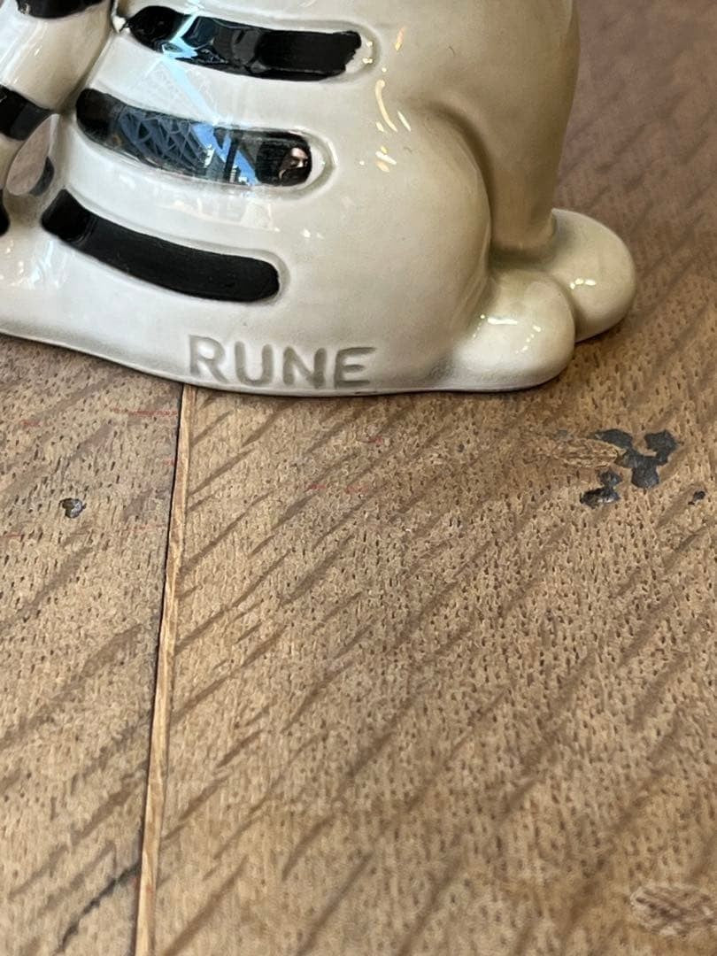 Rune Naito Cat Piggy Bank Figurine Rare Color Retro Goods Antique Goods