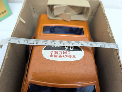 NAKADA Ford Maverick Tin Toy 0.6mm Iron Plate Vintage Miniature Cars Box Used