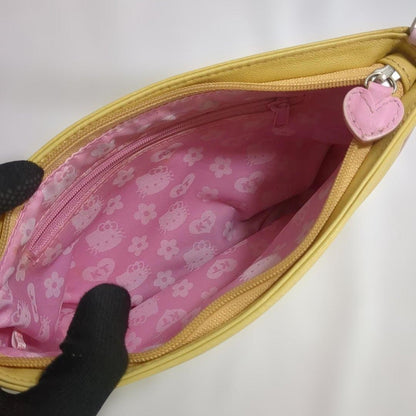 Hello Kitty Vintage Handbag Rare Used Cotton Canvas Bag