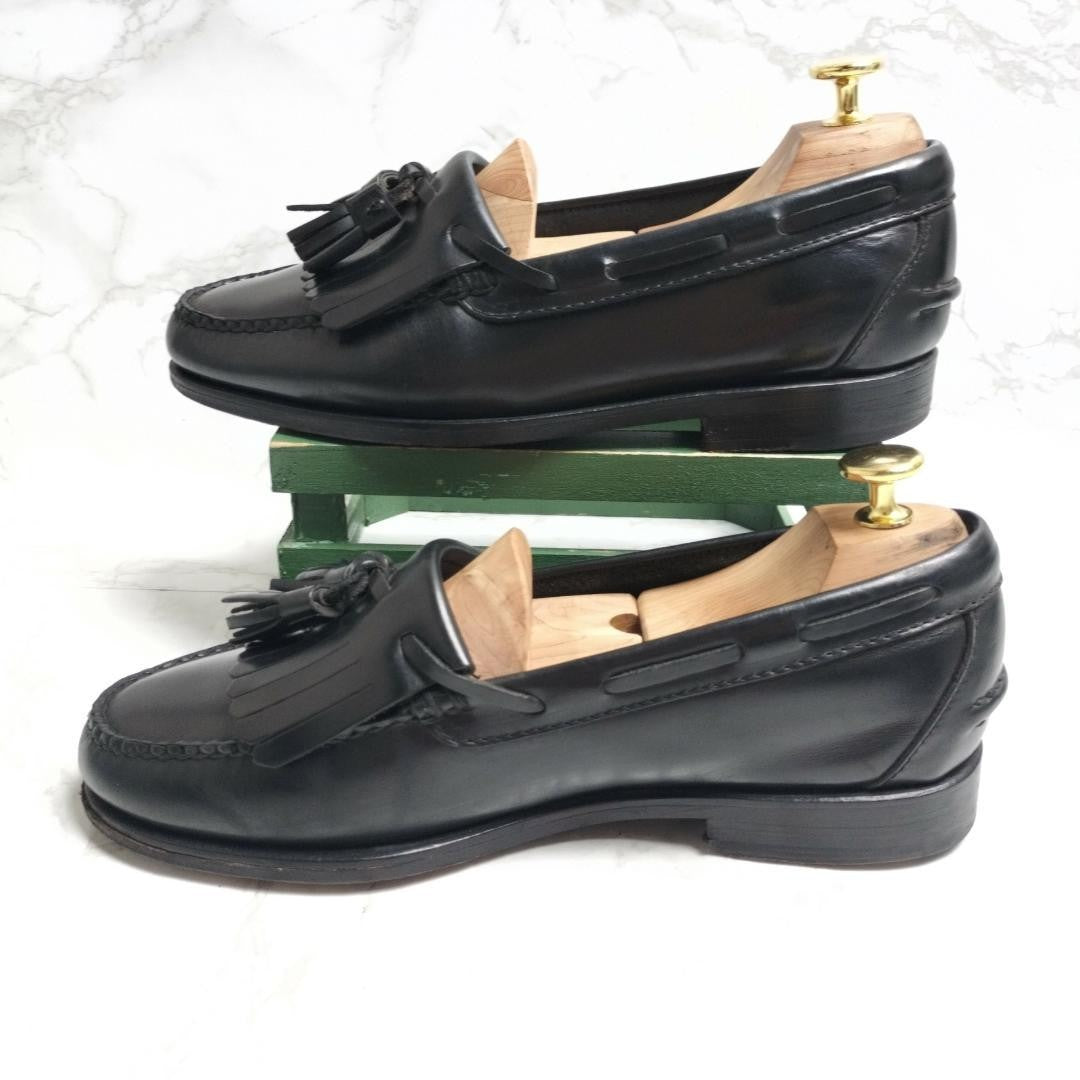 Men 6.5US Ralph Lauren Shoes Polo Tassel Quilted Loafers 6 1/2 Leather Limited E