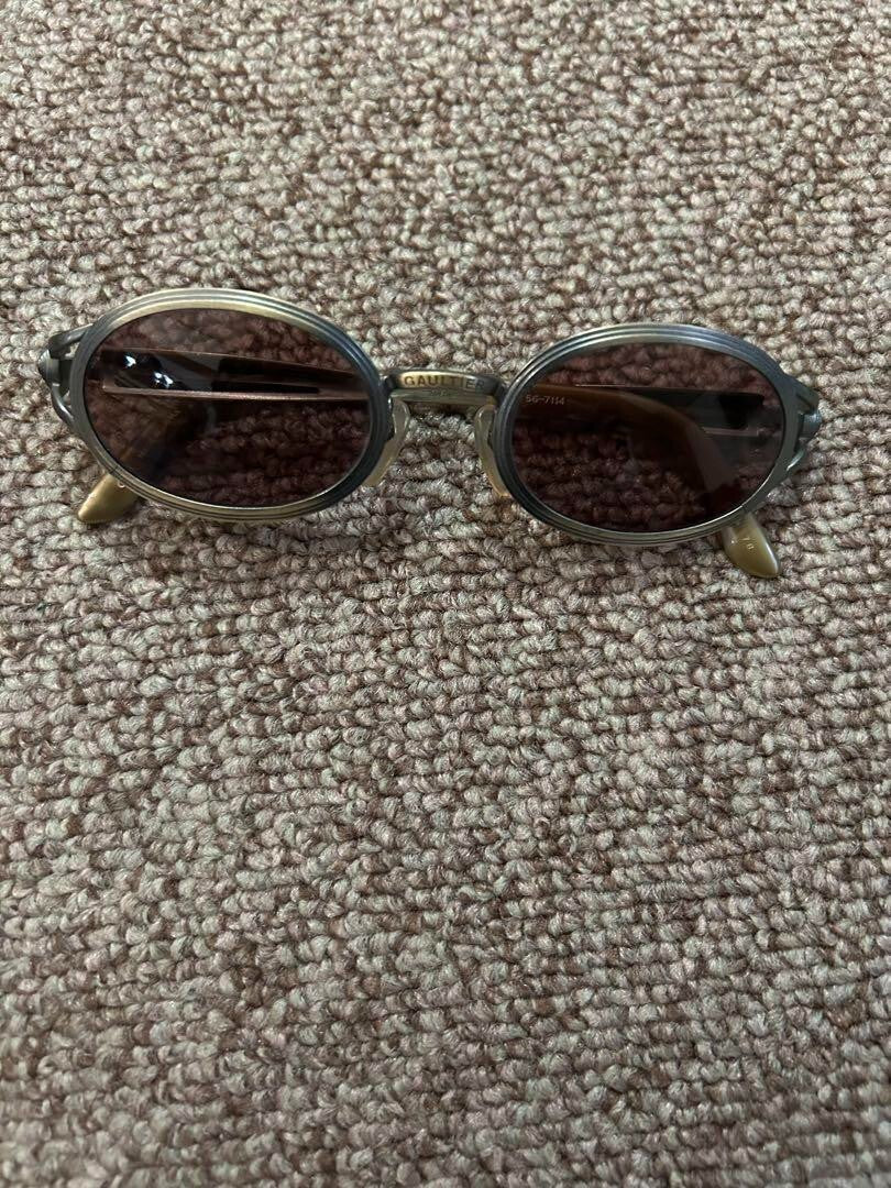 Jean Paul Gaultier Sunglasses 90s made in Japan brown matte gold