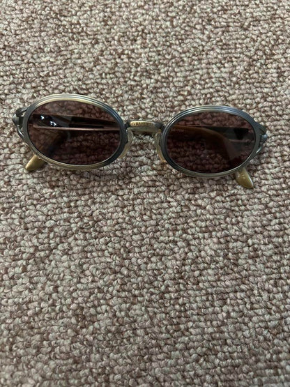 Jean Paul Gaultier Sunglasses 90s made in Japan brown matte gold