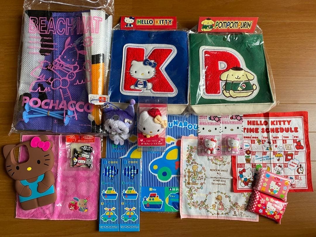 Sanrio Hello Kitty Pom Pom Purin Pochacco Uhana Retro Collectibles Rare Lot
