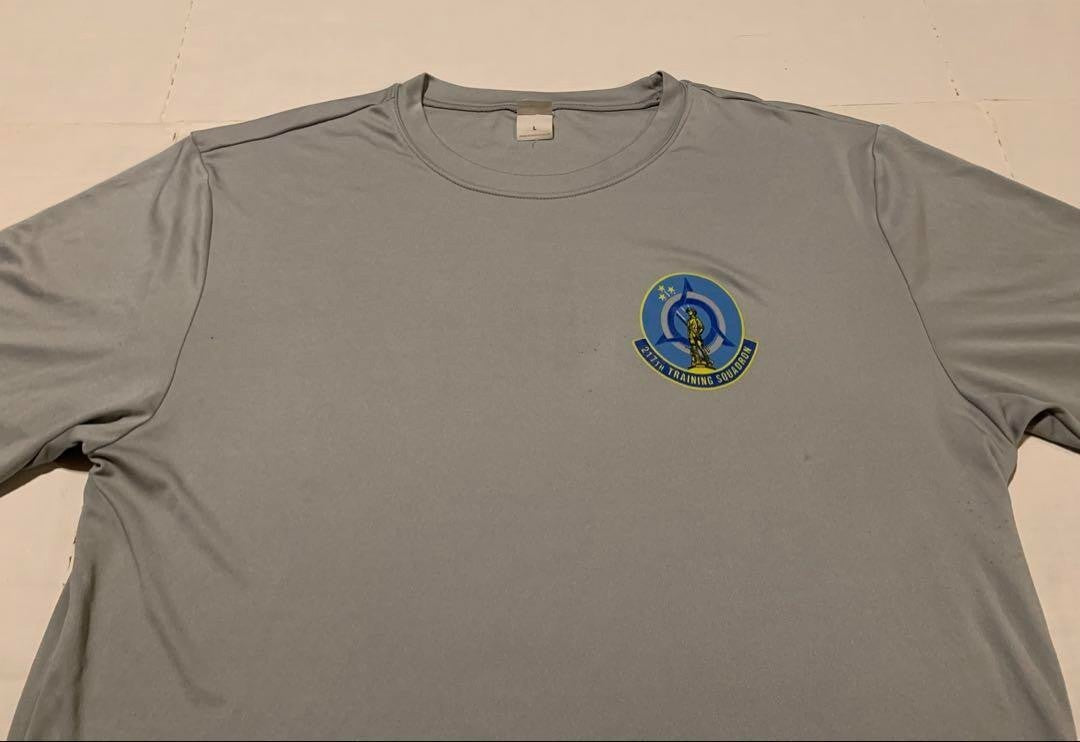 USAF Military T-Shirt USA Vintage American Casual