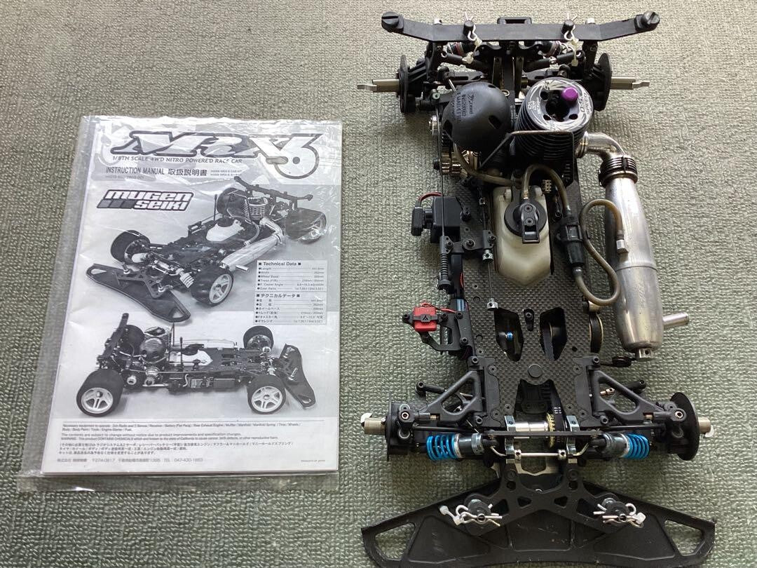 MUGEN MRX6 WC with engine, mechanical loading and MYLAPS with box Used