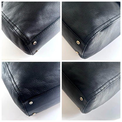 Kate Spade Genuine Leather Tote Bag Large Capacity Business Bag Black