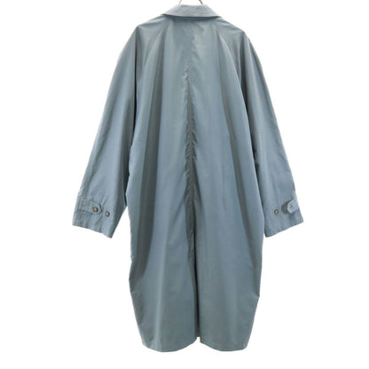 LANVIN 90s Made in Italy Old Stainless collar coat 46 Khaki Men's