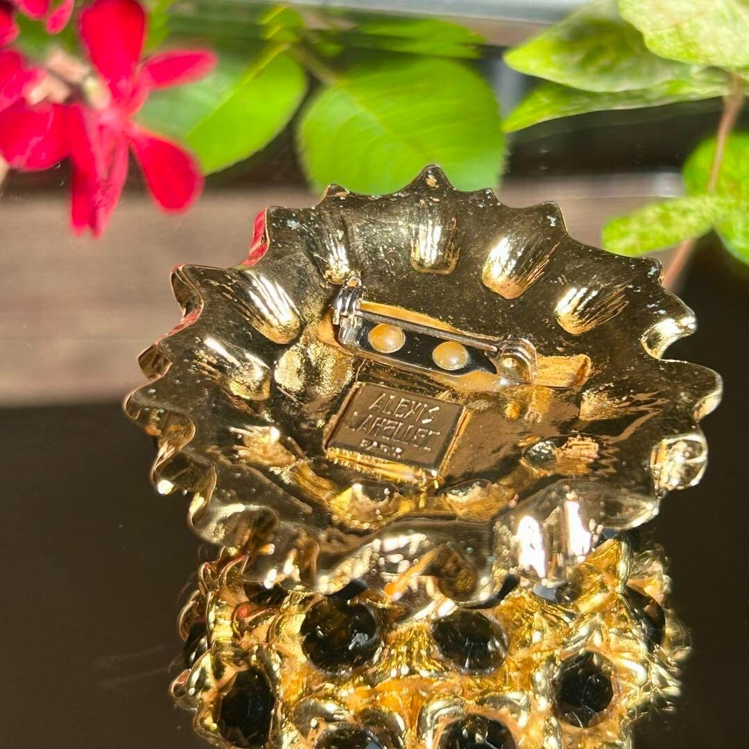 Rare Alexis Lahellec Paris Vintage Brooch Made in France Europe
