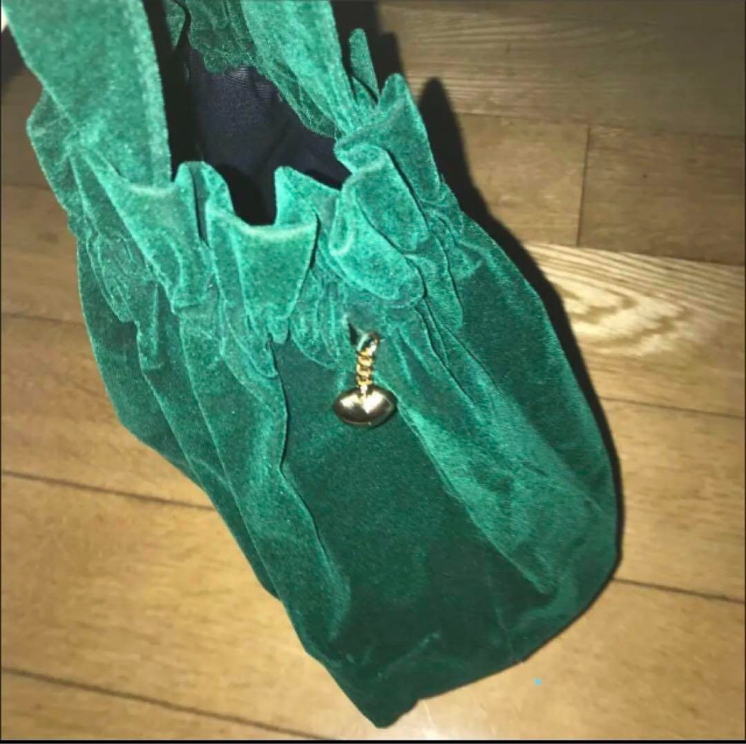 ETRO Green Velvet Mini Bag