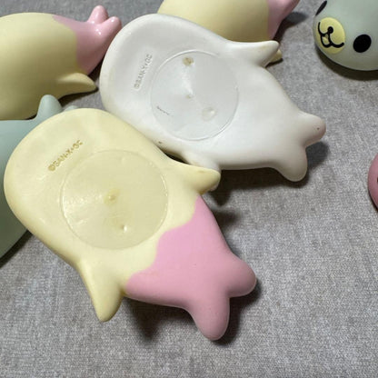 San-X Mamegoma Gyumutto Mascot Complete Set Japan Rare