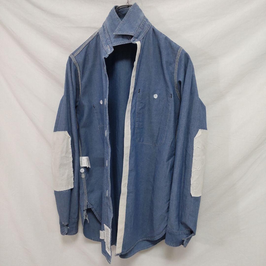 Engineered Garments Chambray Work Shirt 100% Cotton Vintage Made in USA