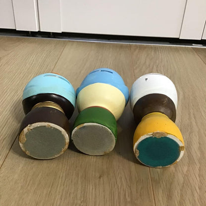 1970 Osaka World Expo: Ceramic piggy banks (9 pieces)