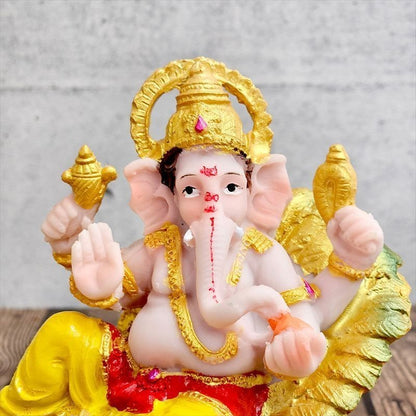 Color Ganesha Figurine Object Interior Buddha Statue Figure Goddess Lakshmi