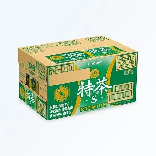 Suntory Iyemon Tokucha Green Tea 500ml x 24 Japan FOSHU Fat Burning Diet Drink