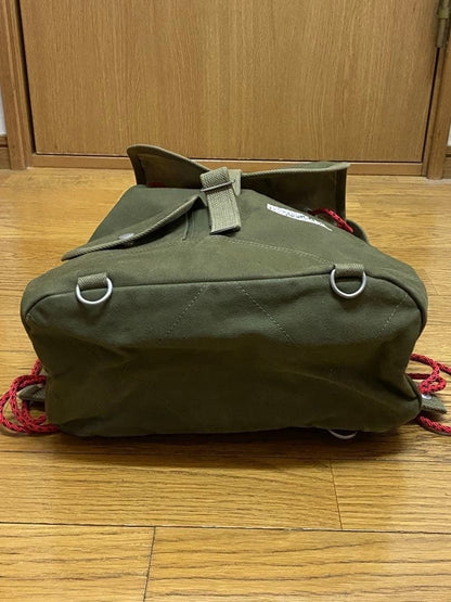 Ichizawa Hanpu Rare Backpack Shinzaburo Canvas Rucksack From Japan