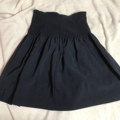 Jeanpaul Gaultier Junior Black Flare Skirt Free Size