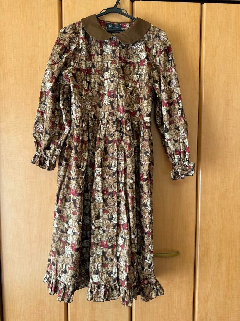 Metamorphose Temps De Fille Lolita Dress Heavenly Garden Bear Brown