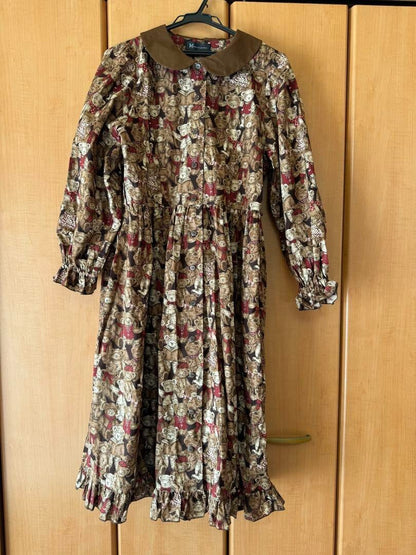 Metamorphose Temps De Fille Lolita Dress Heavenly Garden Bear Brown