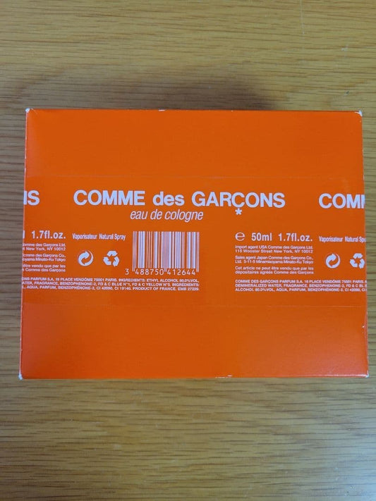 Comme Des Garcons Eau De Cologne 50ml / 1.7 fl oz Unisex Fragrance Unused New