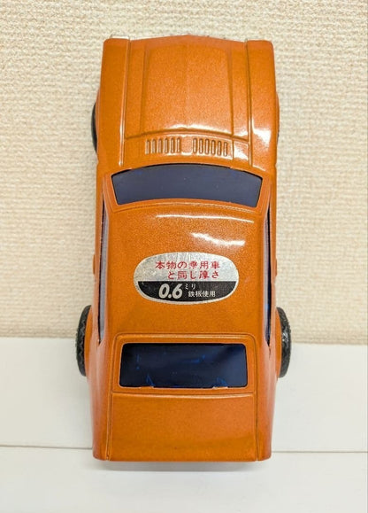 NAKADA Ford Maverick Tin Toy 0.6mm Iron Plate Vintage Miniature Cars Box Used